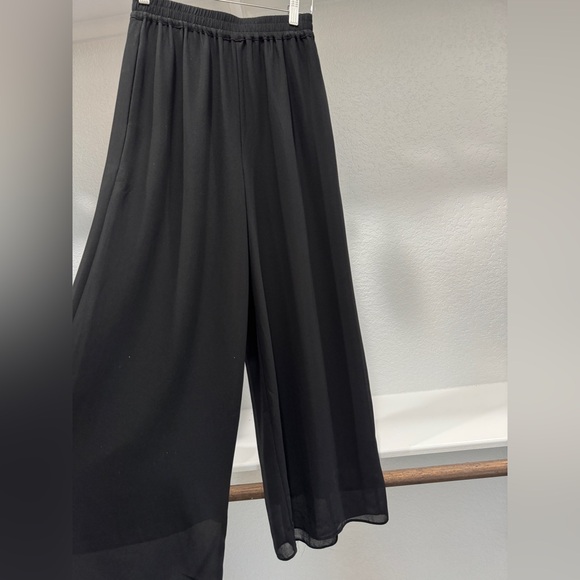 Women’s chiffon palazzo wide leg pant, size small - Picture 3 of 4
